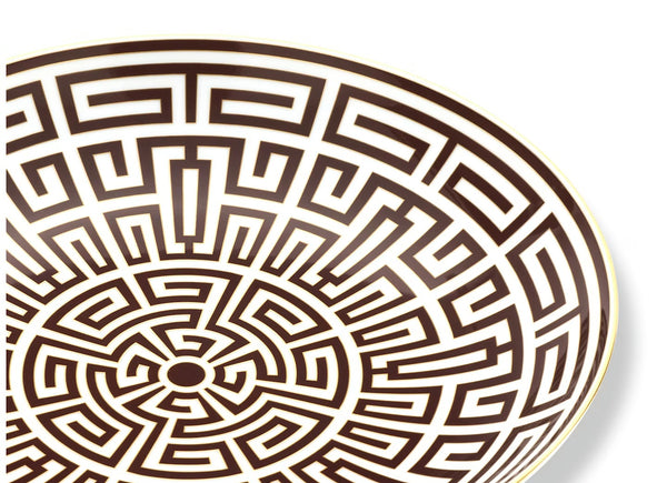 GINORI LABIRINTO CENTERPIECE EBANO