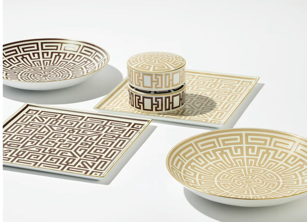 GINORI LABIRINTO CENTERPIECE EBANO