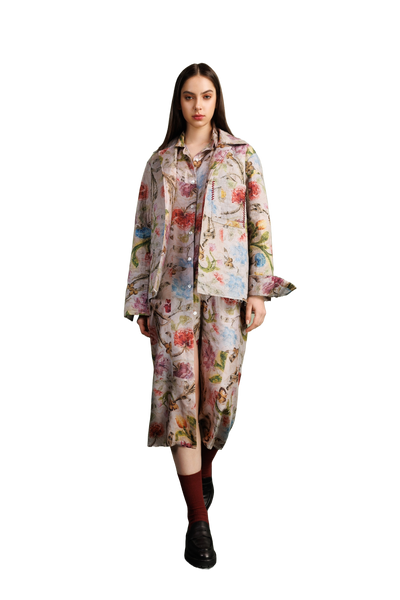 MAO QUILTED TRUCKER JACKET