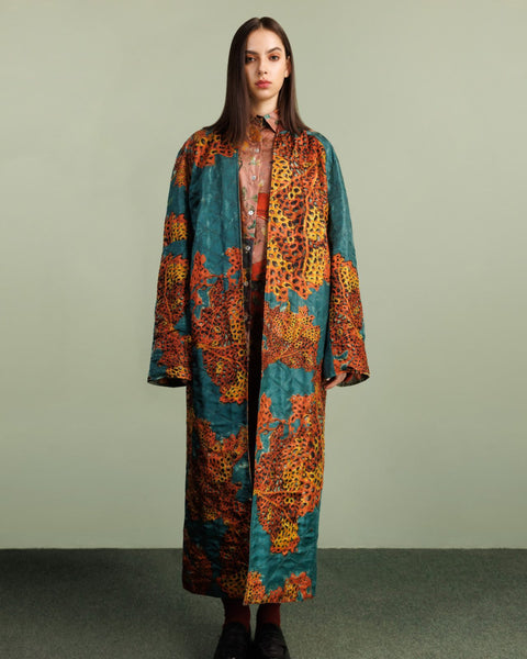 ASSEMBLAGE 15 X CINDARIA REVERSIBLE QUILTED ROBE