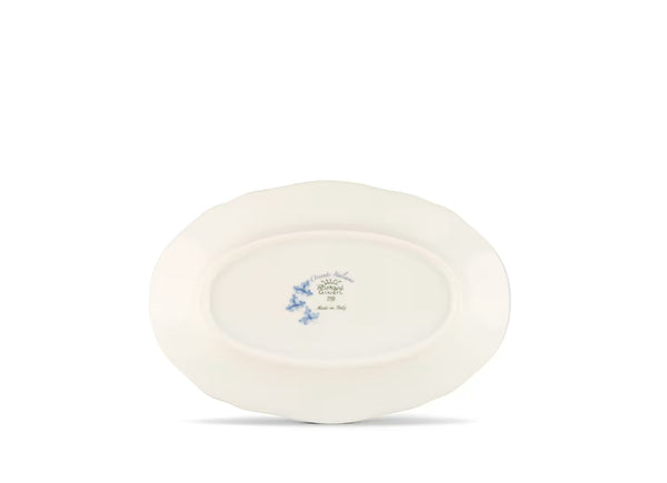 GINORI ORIENTE ITALIANO PICKLE DISH MALACHITE GREEN