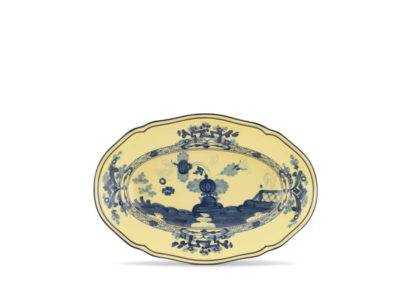 GINORI ORIENTE ITALIANO PICKLE DISH CITRINO