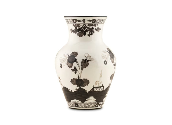 GINORI ORIENTE ITALIANO MING VASE ALBUS WHITE