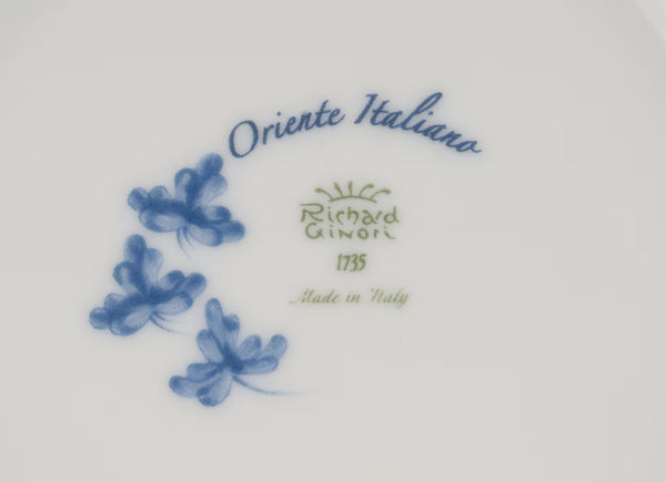 GINORI ORIENTE ITALIANO MING VASE MALACHITE GREEN
