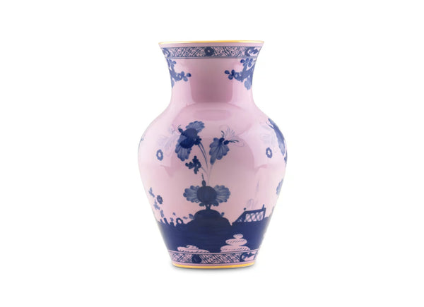 GINORI ORIENTE ITALIANO MING VASE AZALEA