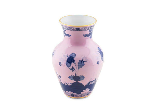 GINORI ORIENTE ITALIANO MING VASE AZALEA