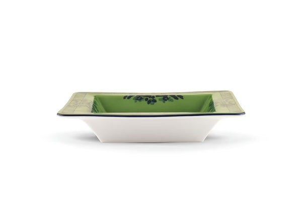 GINORI ORIENTE ITALIANO CHANGE TRAY MALACHITE GREEN