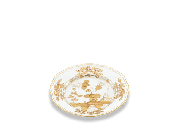 GINORI ORIENTE ITALIANO FLAT DINNER PLATE AURUM
