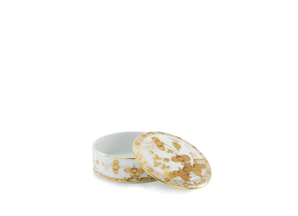 GINORI ORIENTE ITALIAN TRINKET BOX AURUM