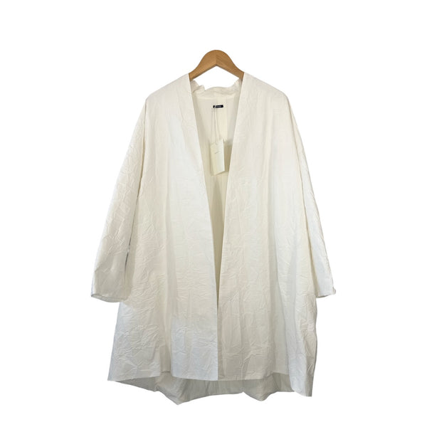 Apuntob Coat 262025 Meringue at Aleph Gallery