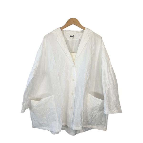 Apuntob Jacket 261976 Meringue at Aleph Gallery