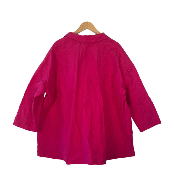 Apuntob Jacket 261976 Raspberry at Aleph Gallery