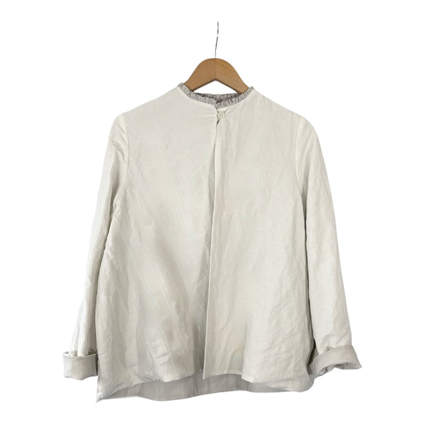 Apuntob Jacket 262024 Meringue at Aleph Gallery