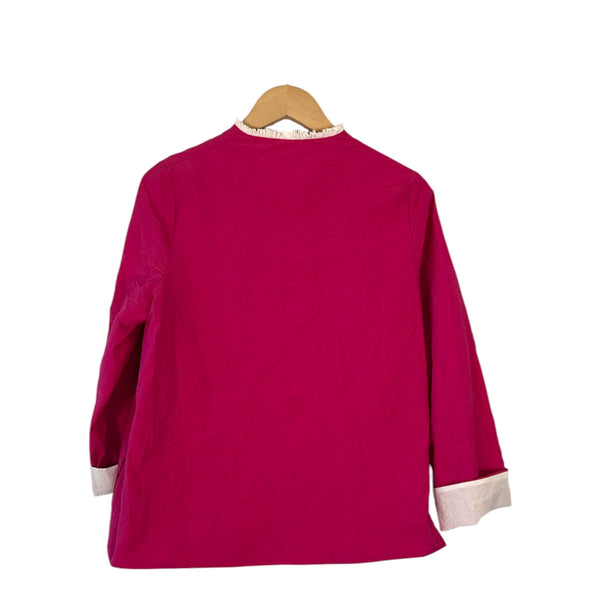 Apuntob Jacket 262024 Raspberry at Aleph Gallery