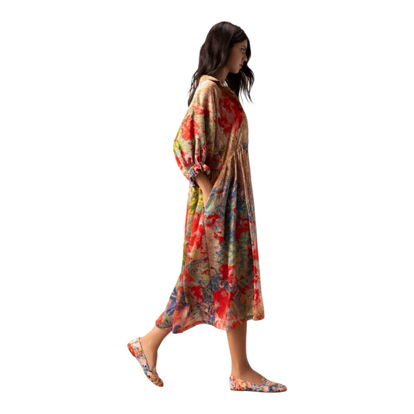 BOKJA DRESS FLUFF PUFF EMBROIDERY TRACY 2