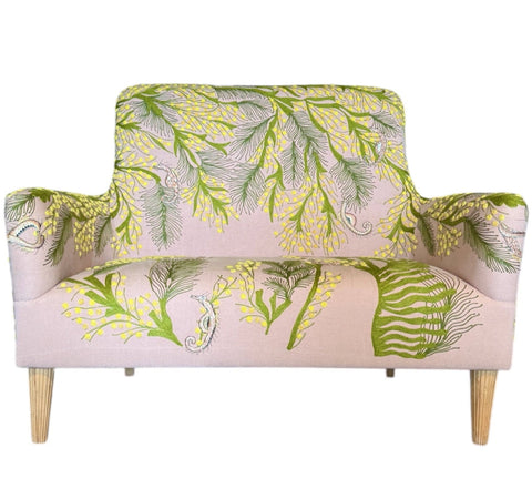 BOKJA MIMOSA LINEN EMBROIDERED PUCCINI SOFA