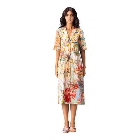 BOKJA UNBOTTON EMBROIDERY DRESS HOARD 1