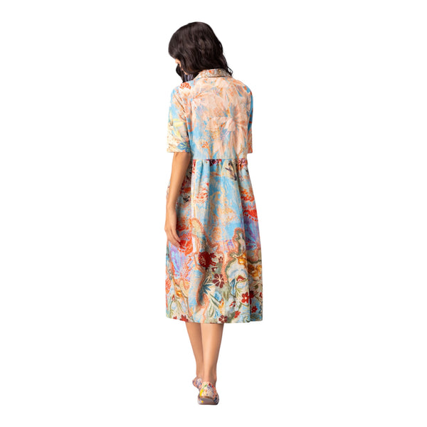 BOKJA UNBOTTON EMBROIDERY DRESS HOARD 3