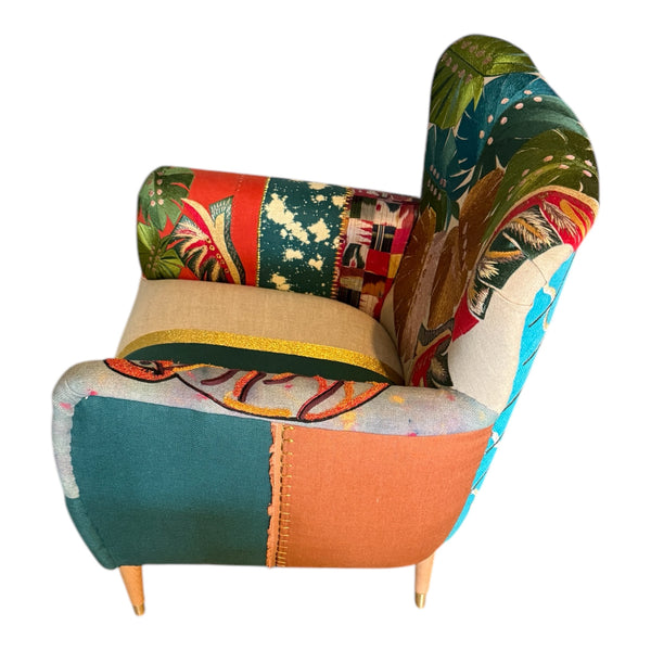 BOKJA VERDE MICKEY EMBROIDERED CHAIR AT ALEPH GALLERY 4