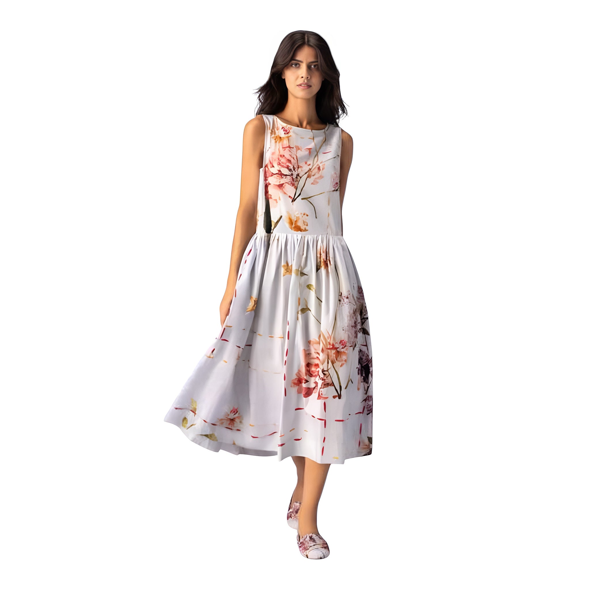 Bokja Morning Hyme Embroidery Dress Roadmap