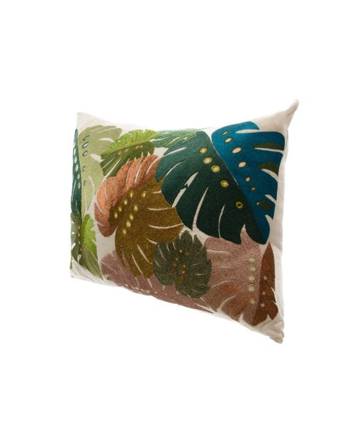 BOKJA EMBROIDERED VERDE ZAK PILLOW
