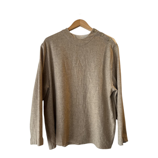 ELSA ESTURGIE TOP RIVE BEIGE at Aleph Gallery
