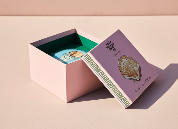 GINORI  IL VIAGGIO DI NETTUNO TRINKET BOX SEA BLUE