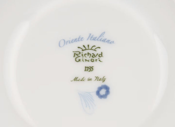 GINORI ORIENTE ITALIANO TEA CUP MALACHITE GREEN at Aleph Gallery