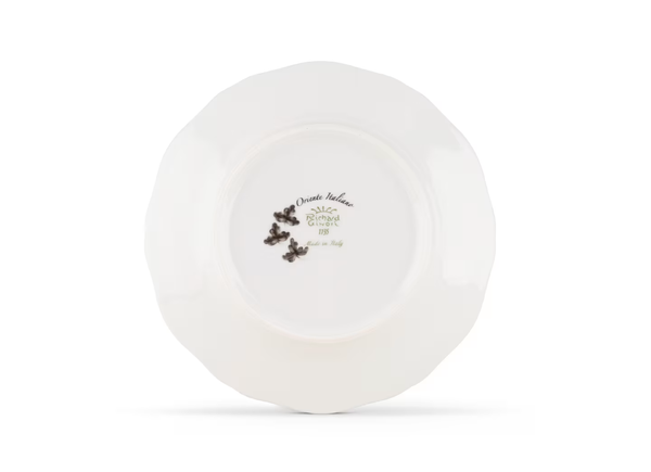 Ginori 1735 Oriente Italiano Bread Plate in Albus White at Aleph Gallery