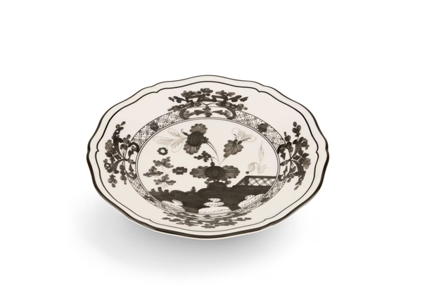 Ginori 1735 Oriente Italiano Bread Plate in Albus White at Aleph Gallery