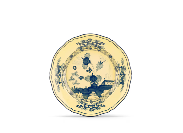 Ginori 1735 Oriente Italiano Dessert Plate Citrino at Aleph Gallery