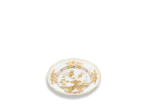 Ginori 1735 Oriente Italiano Dessert Plate in Aurum at Aleph Gallery