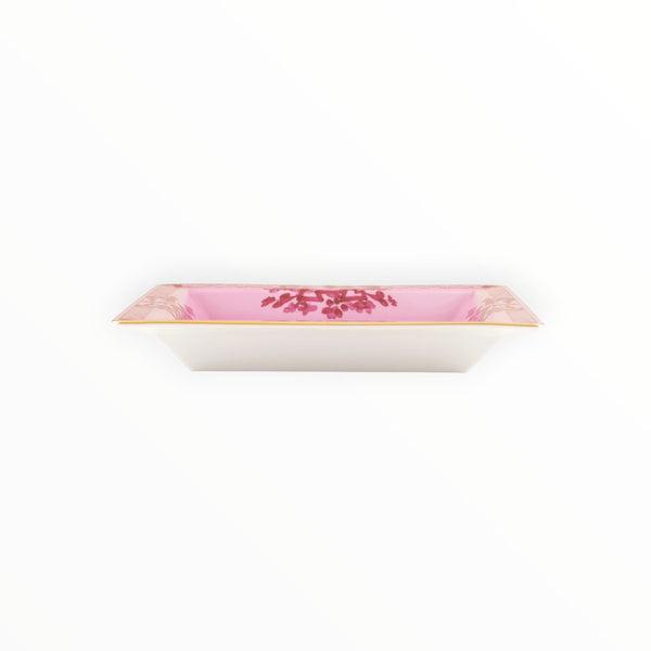 Ginori 1735 Oriente Italiano Large Square Change Tray in Porpora at Aleph Gallery