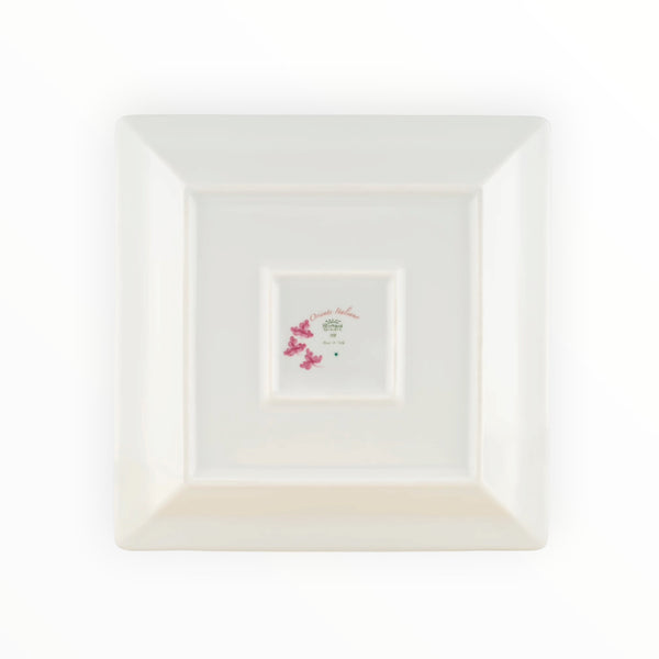 Ginori 1735 Oriente Italiano Large Square Change Tray in Porpora at Aleph Gallery