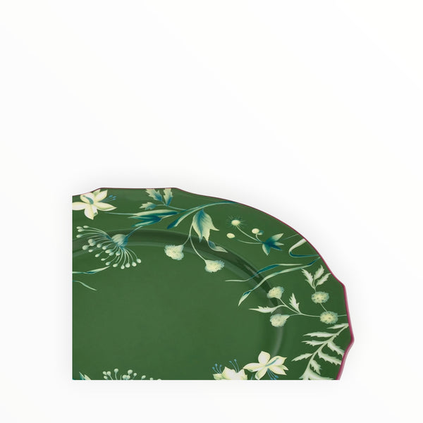 Ginori 1745, Charger Plate Acanto Green Florenza at Aleph Gallery