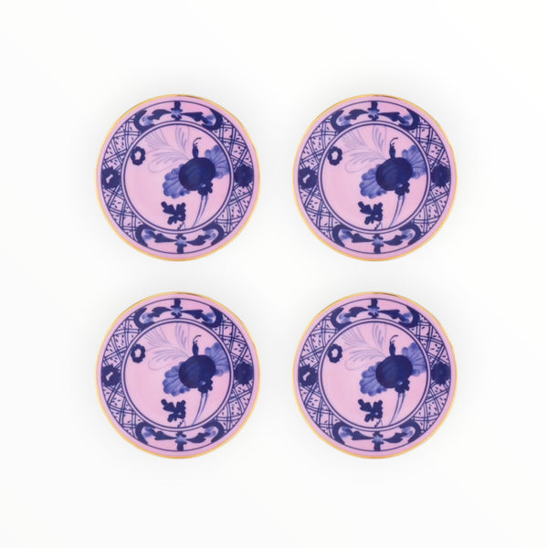 Ginori 1745, Oriente Italiano Set of four Coasters Tesori at Aleph Gallery