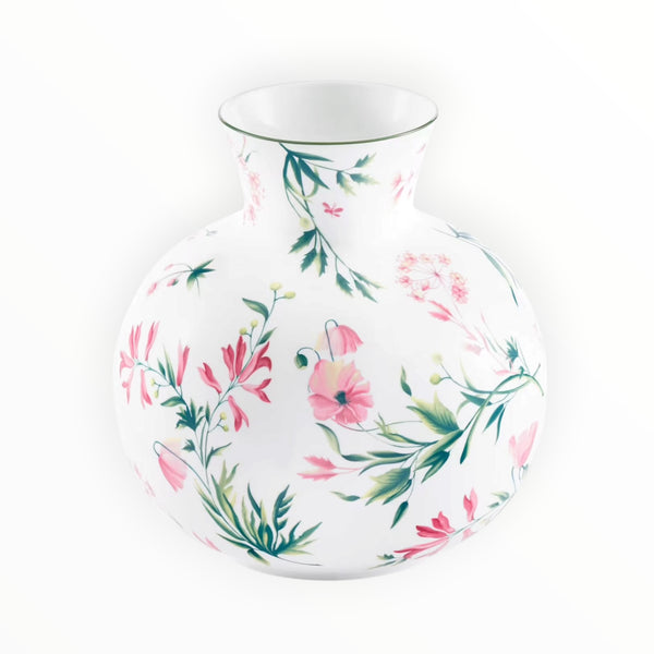 Ginori 1745, Spherical Vase Malva Pink Florenza at Aleph Gallery