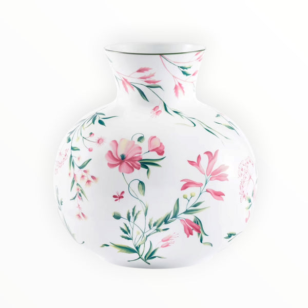 Ginori 1745, Spherical Vase Malva Pink Florenza at Aleph Gallery