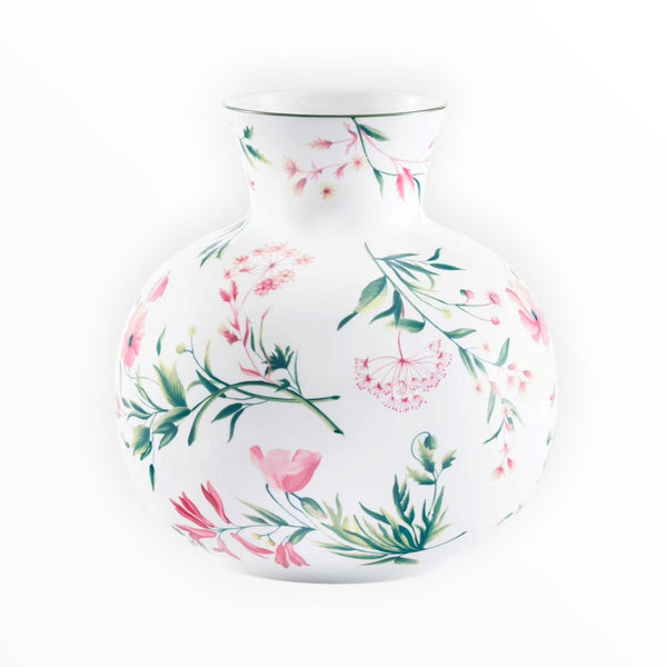 Ginori 1745, Spherical Vase Malva Pink Florenza at Aleph Gallery