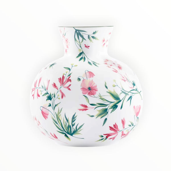 Ginori 1745, Spherical Vase Malva Pink Florenza at Aleph Gallery