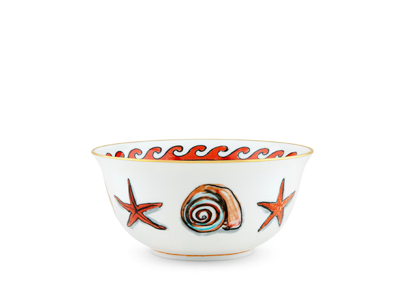 GINORI IL VIAGGIO DI NETTUNO SMALL BOWL WHITE