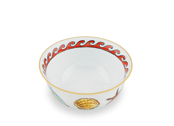 GINORI IL VIAGGIO DI NETTUNO SMALL BOWL WHITE