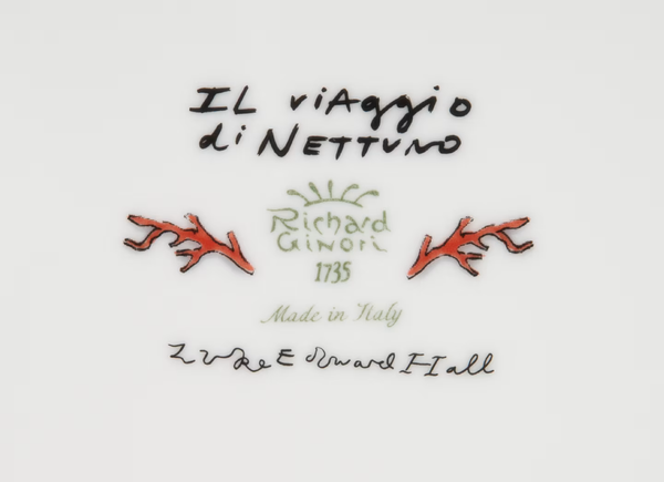 GINORI IL VIAGGIO DI NETTUNO SMALL BOWL WHITE