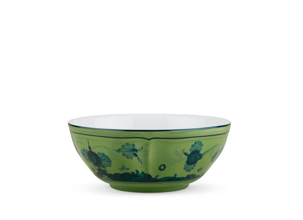 Ginori Oriente Italiano Bowl Malachite Green at Aleph Gallery