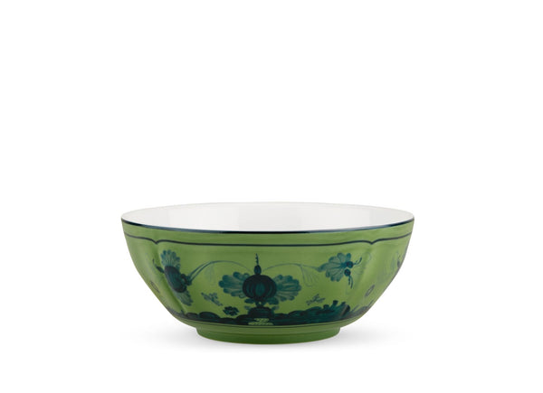 Ginori Oriente Italiano Bowl Malachite Green at Aleph Gallery