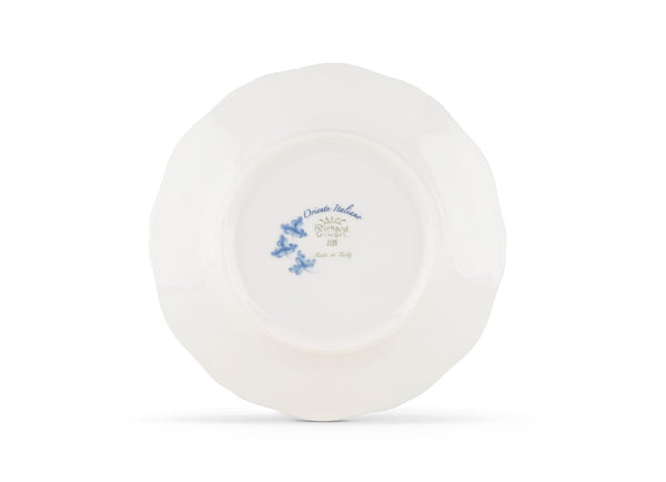 Ginori Oriente Italiano Bread Plate Malachite Green at Aleph Gallery