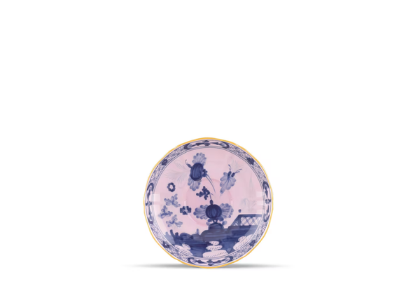 Ginori Oriente Italiano Tea Saucer in Azalea at Aleph Gallery