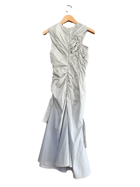 KYRA DRESS COTTON GREY