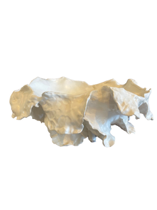 NATHALIE KHAYAT PETAL BOWL WHITE