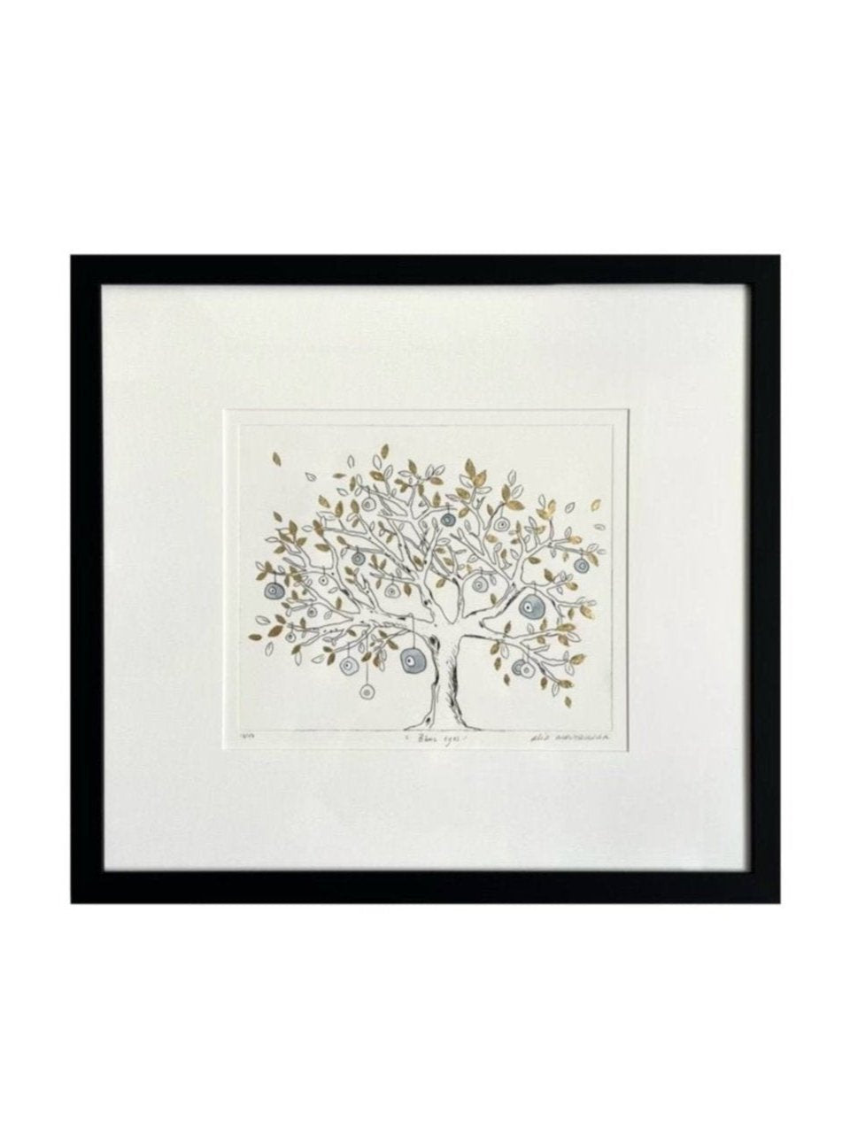 ALIA MOUZANNAR BLUE EYES ETCHING MEDIUM